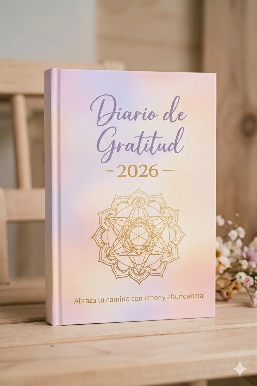Pack Despierta tu Luz 2026 + Visión Board + Diario de Gratitud.
